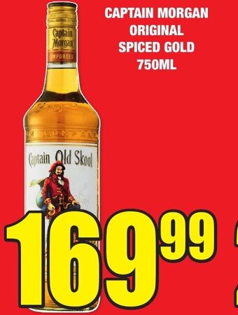 Captain Morgan Original Spiced Gold 750ml