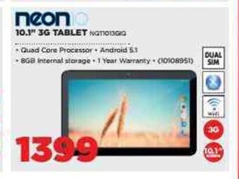 HiFi Corp Neon 10.1"3G Tablet offer