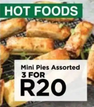 Food Lover's Market Mini Pies Assorted 3 FOR offer