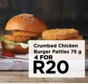 Food Lover's Market Crumbed Chicken Burger Patties 75 g 4 FOR offer