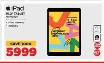 HiFi Corp iPad 10.2"Tablet offer