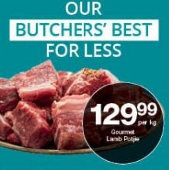 Checkers Gourmet Lamb Potjie offer
