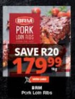 Checkers BRM Pork Loin Ribs offer