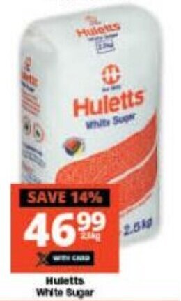 Checkers Huletts White Sugar offer
