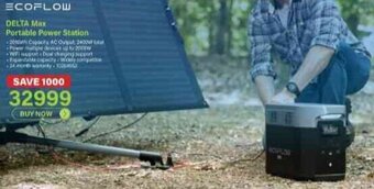 Incredible Connection Ecoflow Delta Max Portable Power Station offer