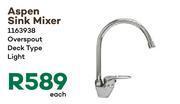 Timbercity Aspen sink mixer 1163938-each offer