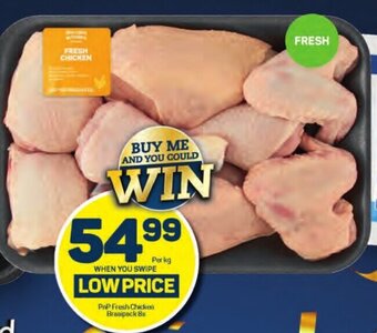 Pick n Pay PnP Fresh Chicken Braaipack 8s offer