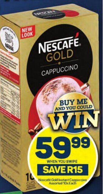 Pick n Pay Nescafé Gold Instant Cappuccino Assorted 10s Each offer