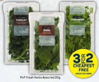Pick n Pay PnP Fresh Herbs Assorted 20g offer