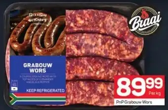 Pick n Pay PnP Grabouw Wors offer