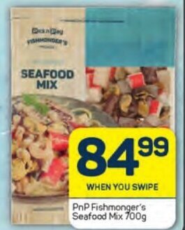 Pick n Pay PnP Fishmonger's Seafood Mix 700g offer