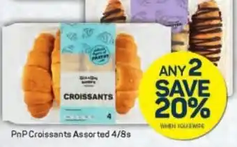 Pick n Pay PnP Croissants Assorted 4/8s offer