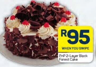 Pick n Pay PnP 2-Layer Black Forest Cake offer