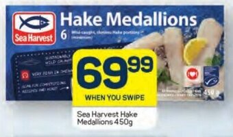 Pick n Pay Sea Harvest Hake Medallions 450g offer