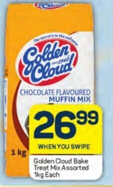Pick n Pay Golden Cloud Bake Treat Mix Assorted 1kg Each offer