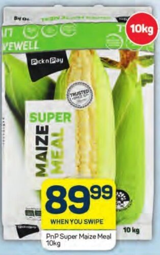 Pick n Pay PnP Super Maize Meal 10kg offer