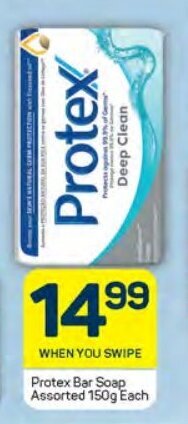 Protex Bar Soap Assorted 150g Each offer at Pick n Pay
