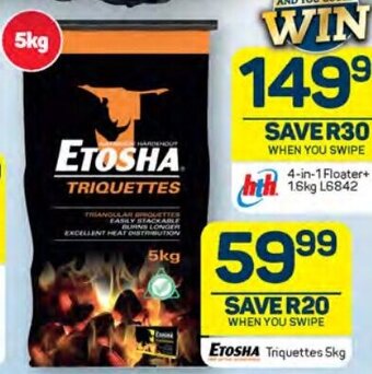 Pick n Pay ETOSHA Triquettes 5kg offer