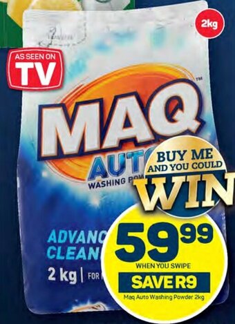 Pick n Pay Maq Auto Washing Powder 2kg offer