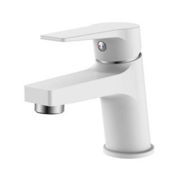 Franke aspera basin mixer, matt white offer at Gelmar