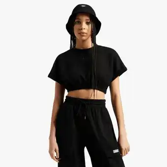 Sportscene Redbat classics women's black cropped top offer
