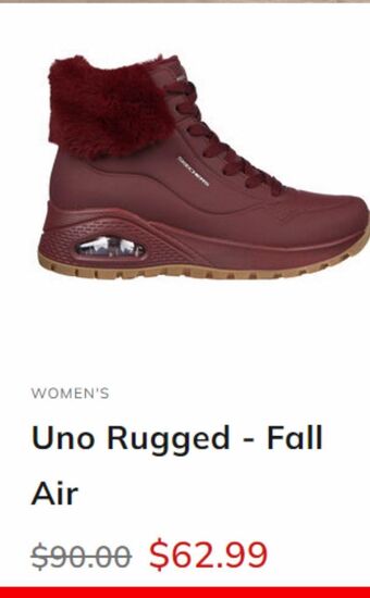 Skechers Uno rugged fall air offer