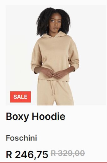Boxy hoodie
