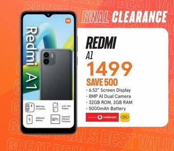 Jet Redmi a1 offer
