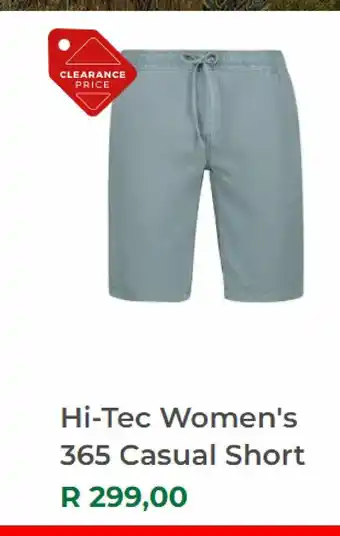Hi-tec women's 365 casual shorts