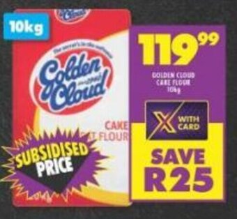 Shoprite Golden Cloud Cake Flour 10kg offer