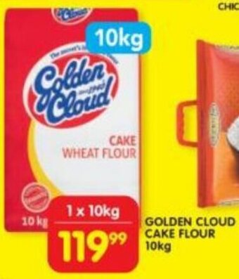 Shoprite GOLDEN CLOUD CAKE FLOUR 10kg offer