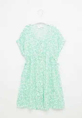 Superbalist Button through dress - pale blue floral offer