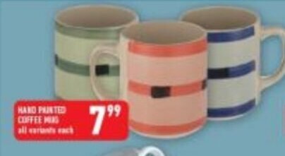 Shoprite Hand Painted Coffee Mug offer