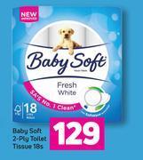 Game Baby soft 2 ply toilet tissue-18s offer