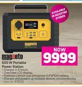 Game Magneto 600w portable power station offer
