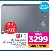 Game Lg 42l electronic grill microwave oven mh8265 offer