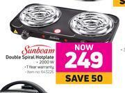 Game Sunbeam double spiral hotplate offer