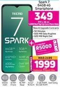 Game Tecno spark 7 64gb 4g smartphone-each offer