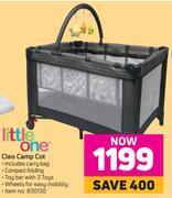 Game Little one cleo camp cot offer