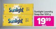 Game Sunlight laundry soap bar-500g each offer