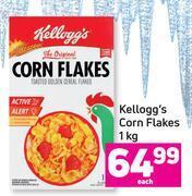 Game Kellogg's corn flakes 1kg each offer