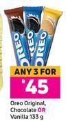 Game Oreo original chocolate or vanila-for any 3 x 133g offer