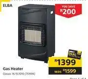 Builders Warehouse Elba gas heater offer