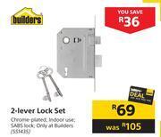 Builders Warehouse Builders 2 lever lock set offer