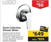 Builders Warehouse Lusso savio collection shower mixer offer