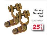 AutoZone Battery terminal set elp.bt45pair-per set offer