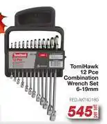 AutoZone Tomihawk 12 pce combination wrench set 6-19mm (fed.akt40180)-per set offer