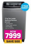 Game Defy 17kg top loader washing machine dtl153 offer