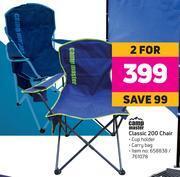 Game Campmaster classic 200 chair-for 2 offer
