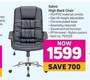 Game Salvo high back chair offer
